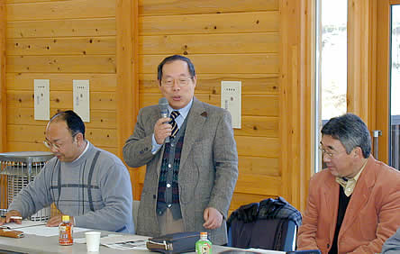 庄司先生との懇談会