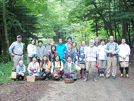 野生きのこ講習会
